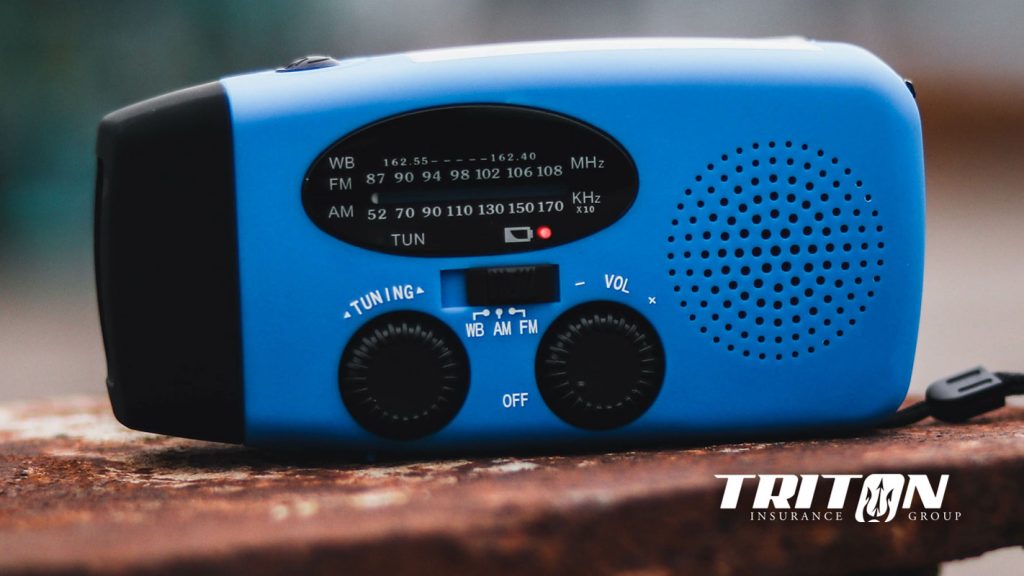 Tennessee Independent Insurance Agents Battery Powered Radio